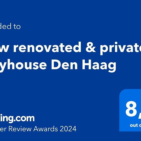 Renovated & Private Tinyhouse Den Haag Short Stay Appartment Exteriér fotografie